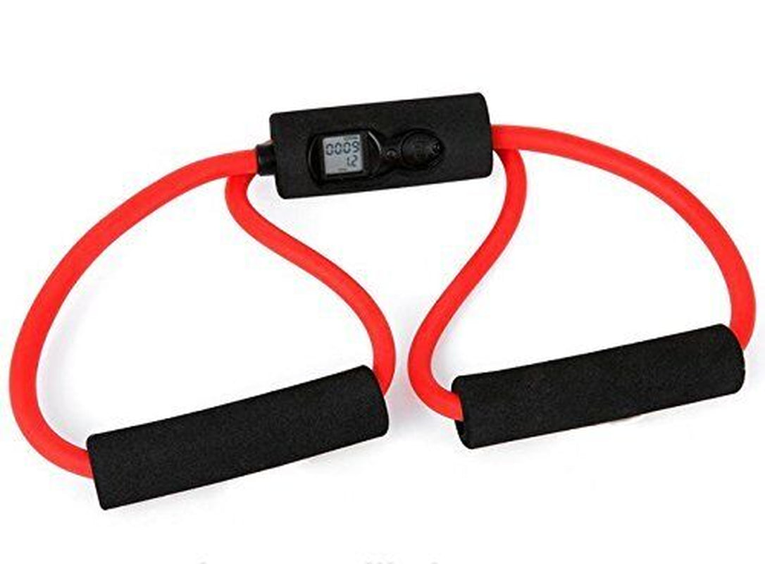 Figure 8 Yoga Resistance Band Tubing Body Workout Muscle Exercise Bowtie Pilate