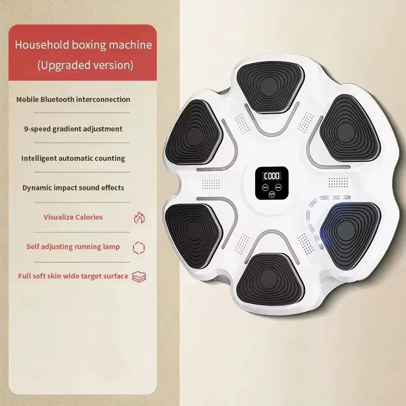 New Intelligent Music Boxing Training Machine, Adult/Children'S Boxing Coach Home Exercise Response Training Boxing Wall Target