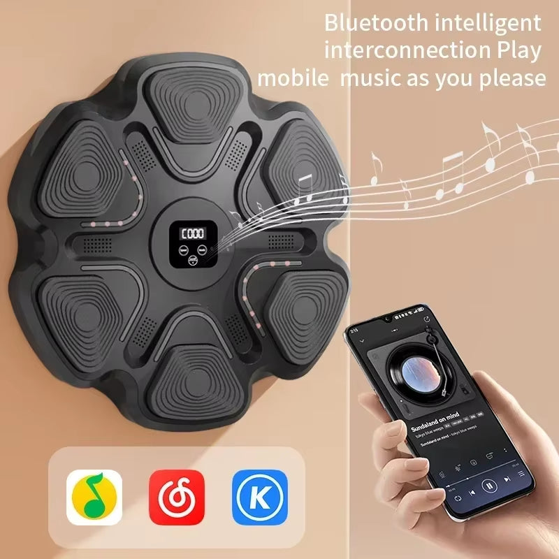 New Intelligent Music Boxing Training Machine, Adult/Children'S Boxing Coach Home Exercise Response Training Boxing Wall Target