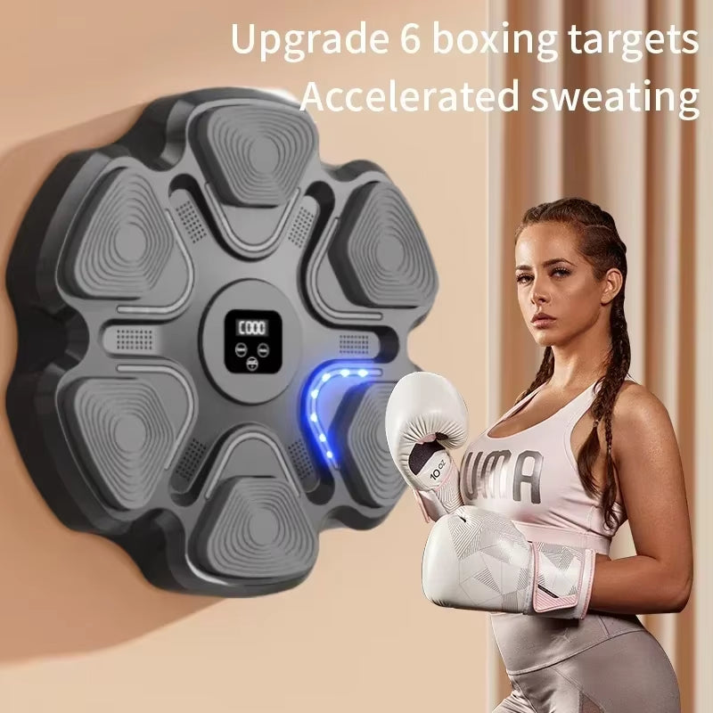 New Intelligent Music Boxing Training Machine, Adult/Children'S Boxing Coach Home Exercise Response Training Boxing Wall Target