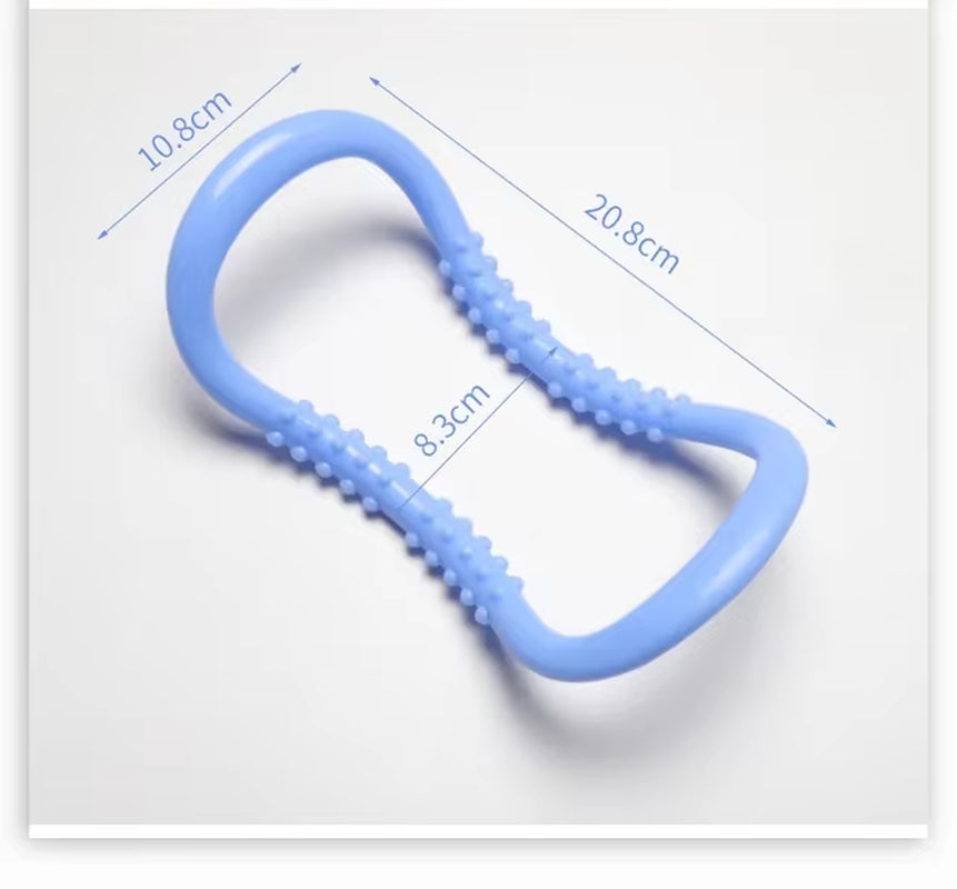 38Cm Yoga Fitness Pilates Ring Women Girls Circle Magic Dual Exercise Home Gym Workout Sports Lose Weight Body Resistance 6Color