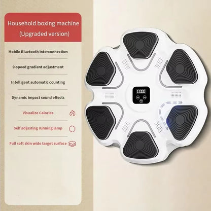 New Intelligent Music Boxing Training Machine, Adult/Children'S Boxing Coach Home Exercise Response Training Boxing Wall Target