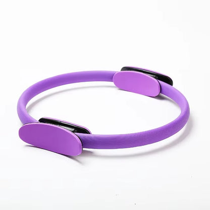 38Cm Yoga Fitness Pilates Ring Women Girls Circle Magic Dual Exercise Home Gym Workout Sports Lose Weight Body Resistance 6Color